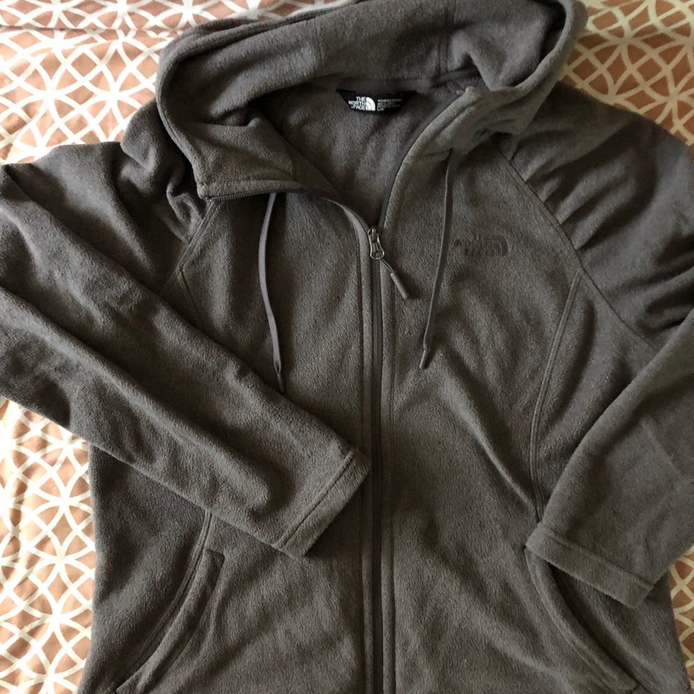 The North Face Rabbit Gray Full Zip Hoodie